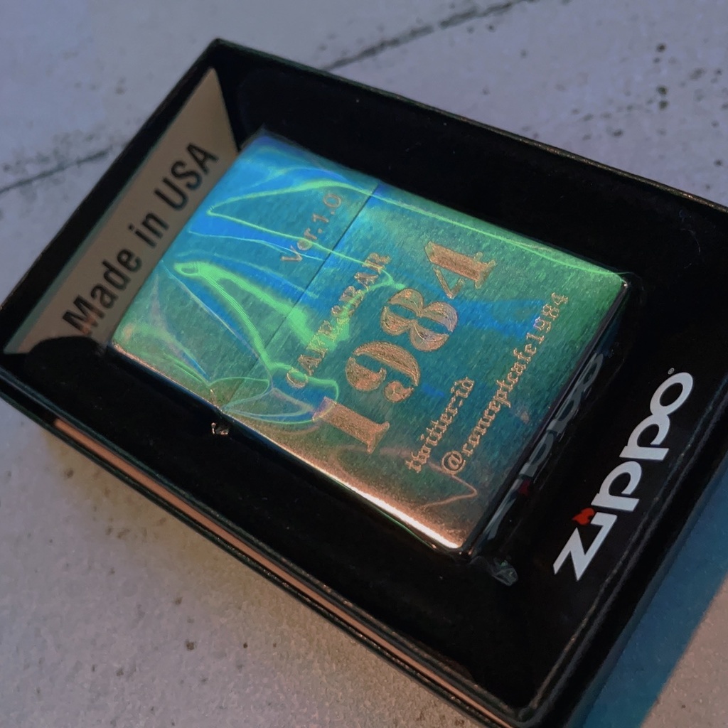 1984オリジナルZIPPO Ver.1.0