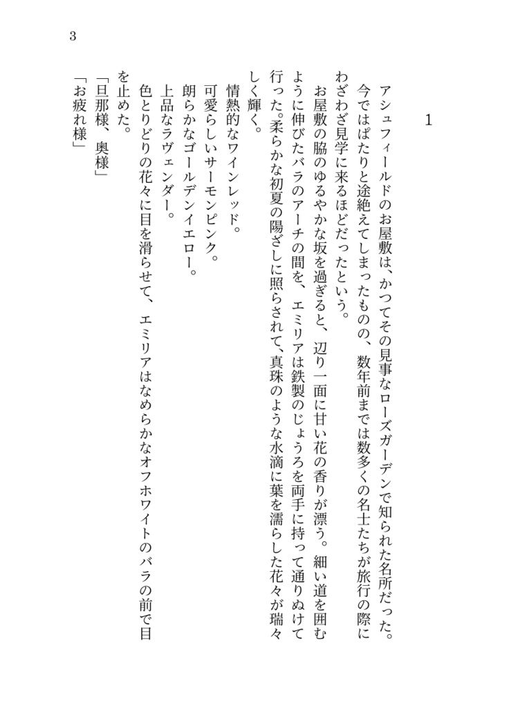 『アシュフィールドの箱庭・上』