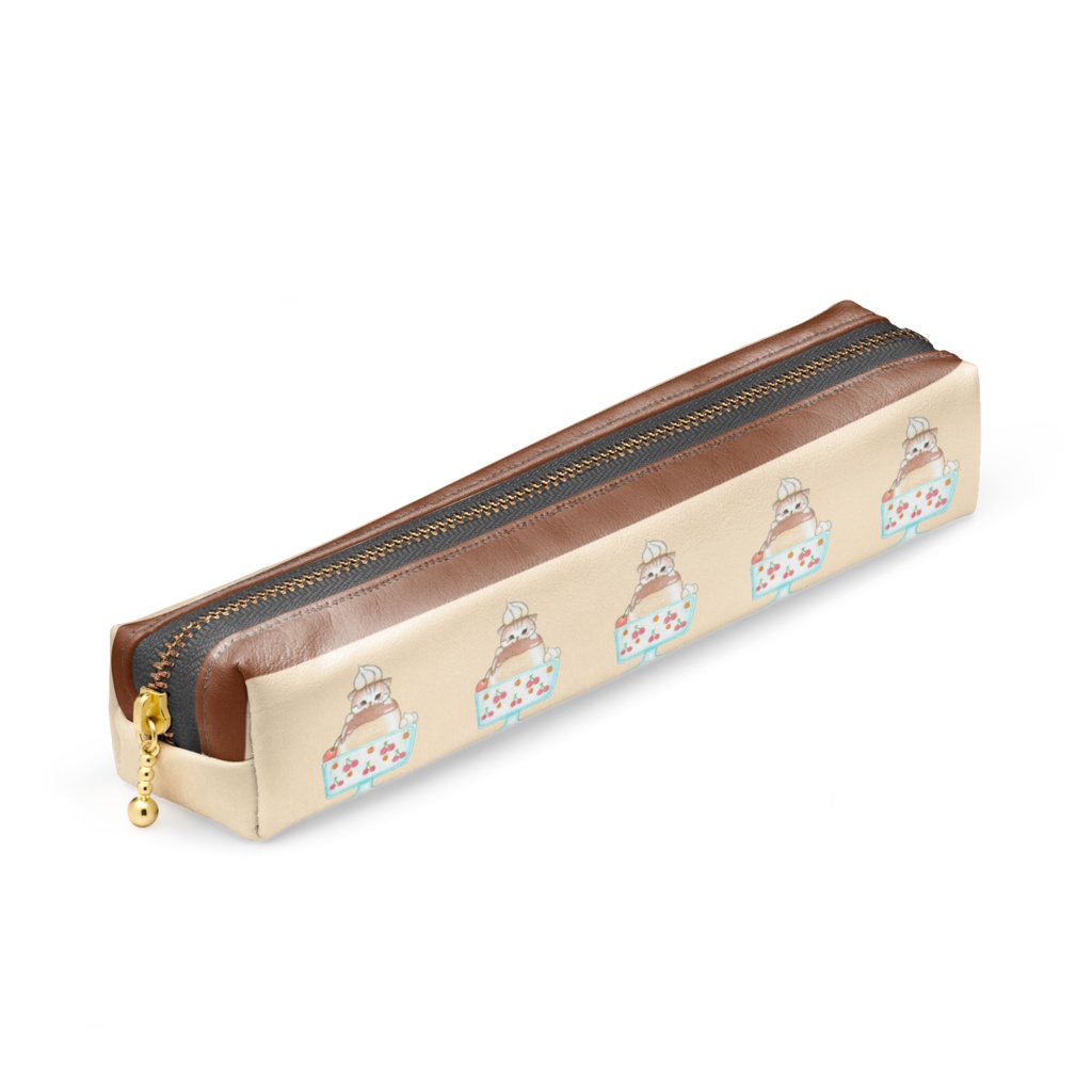 レトロプリンと猫のペンケース