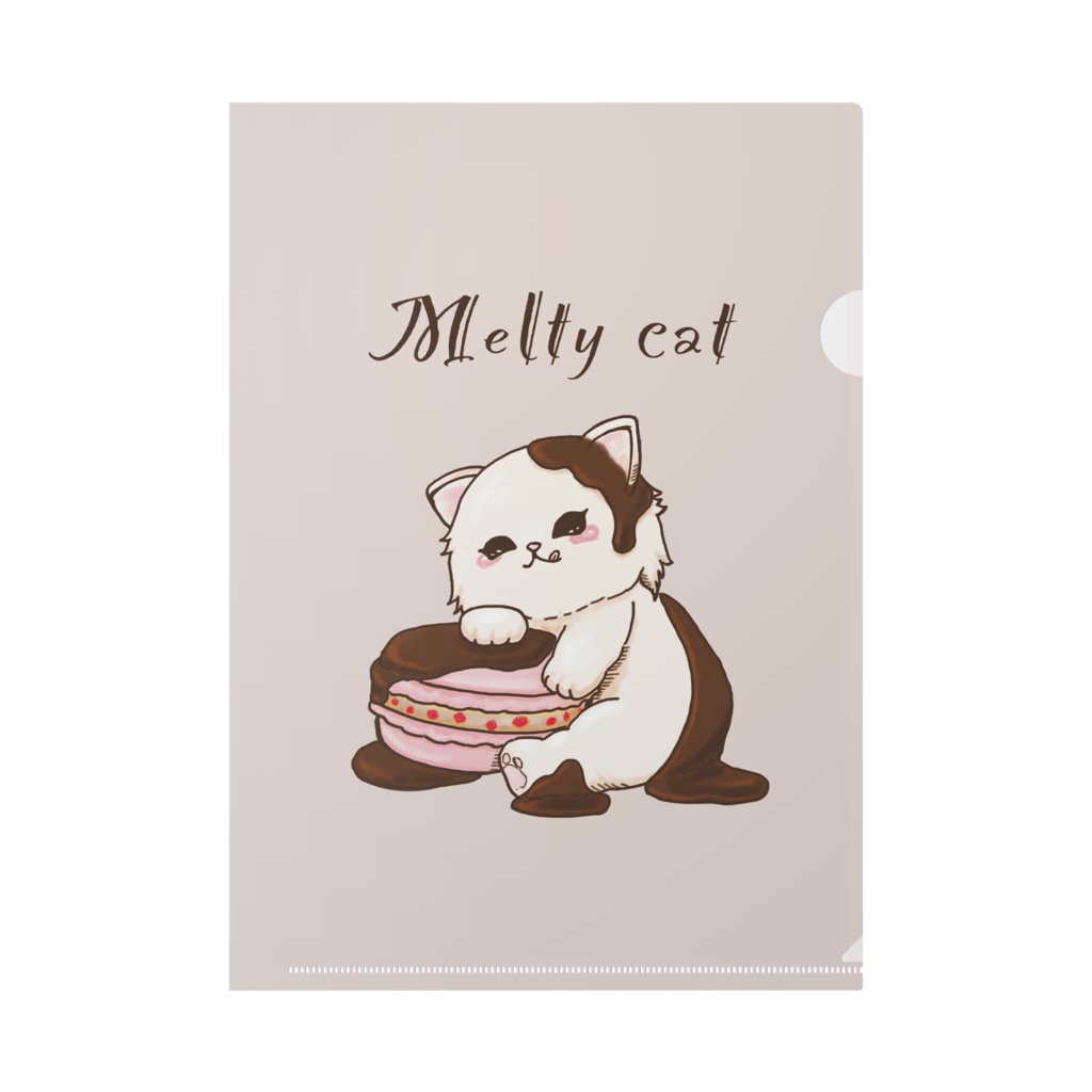 メルティーキャット　クリアファイル