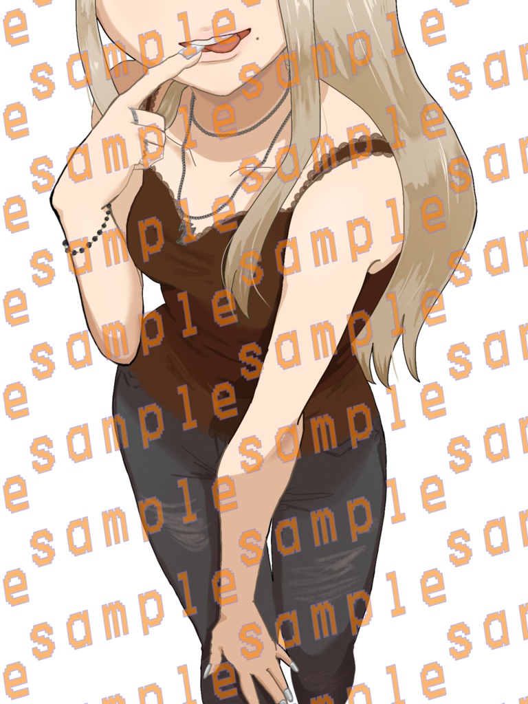 お顔の見えないセクシーギャルお姉さん