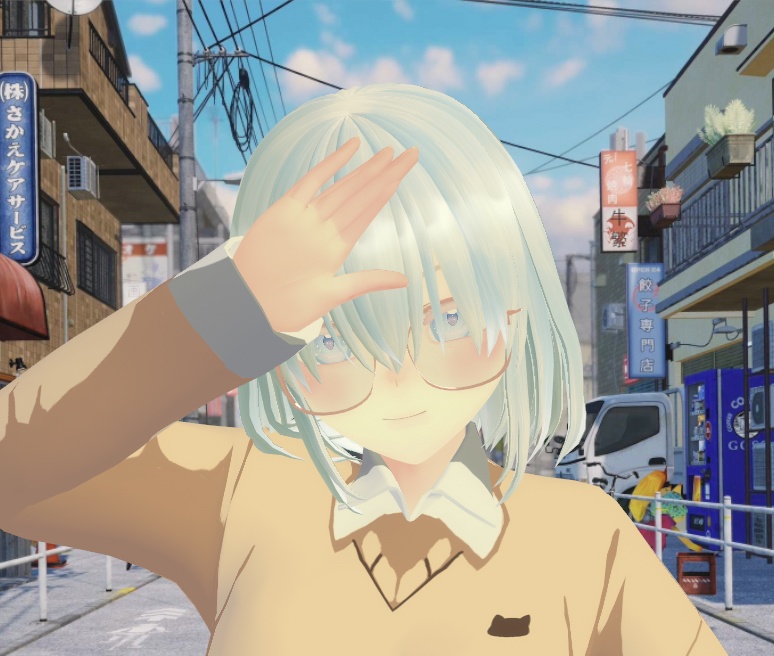 Vroid hair texture by Conshi 10 Colors