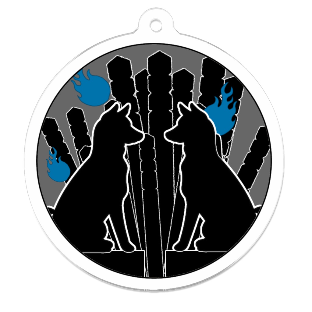 二年半アクリルキーホルダー(イメージロゴ)