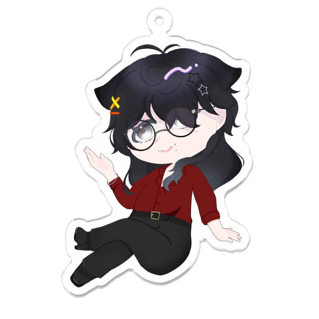 二年半アクリルキーホルダー（オネエ）