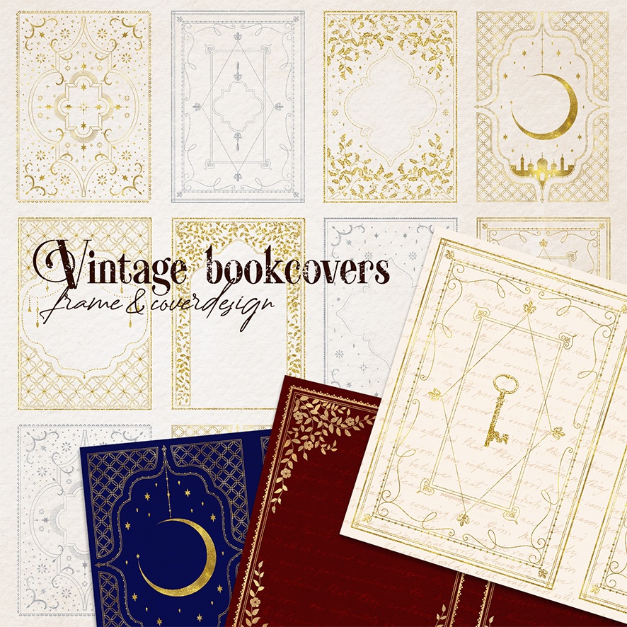 Vintage bookcovers