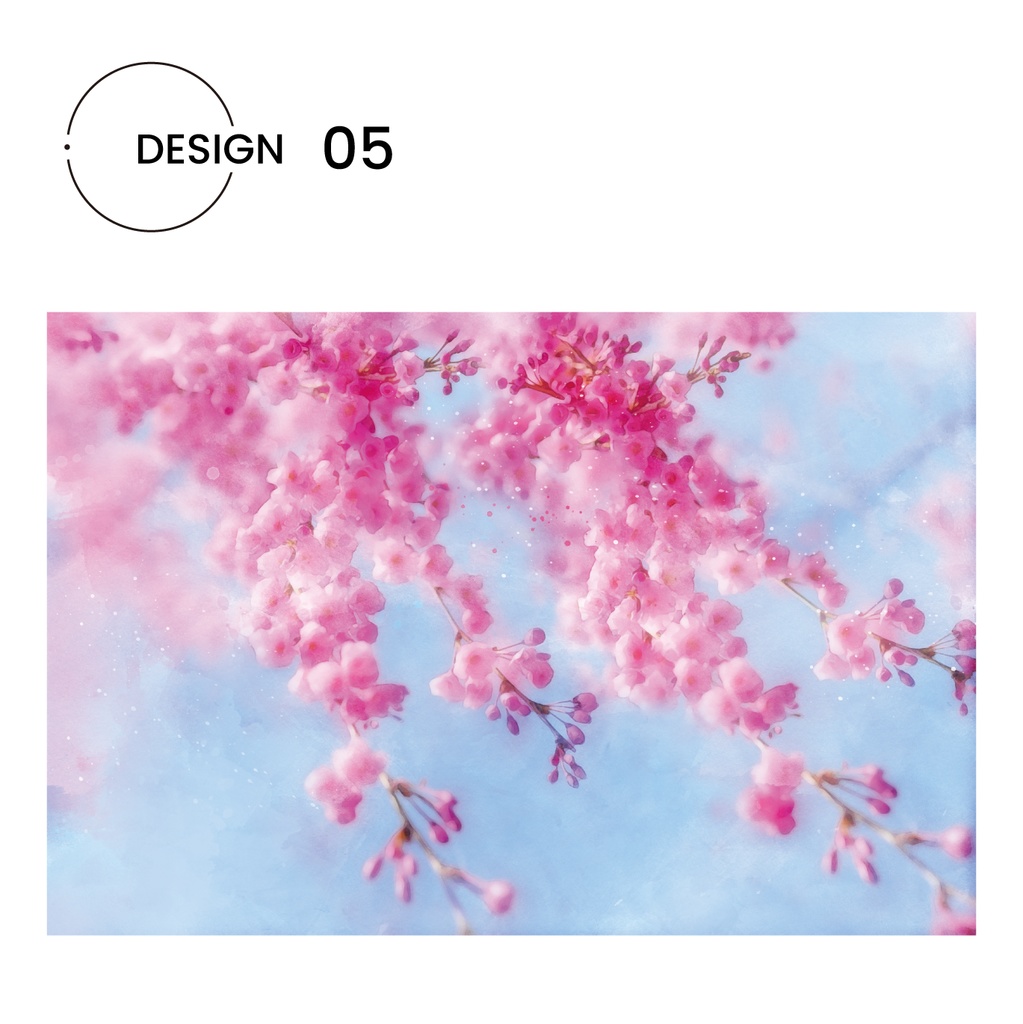 Spring—水彩風の背景素材—