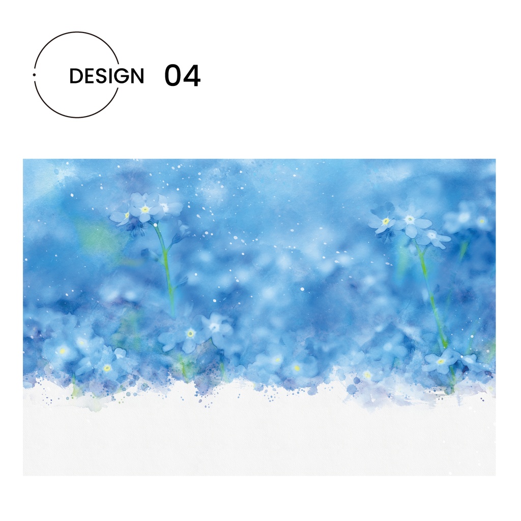 Spring—水彩風の背景素材—