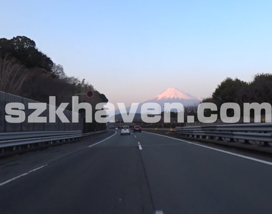 【映像素材】富士山と高速道路02【1080p】