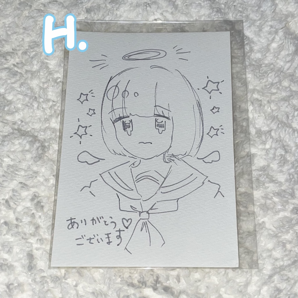 ドローイング(原画イラスト) 全11種類¥100~¥500