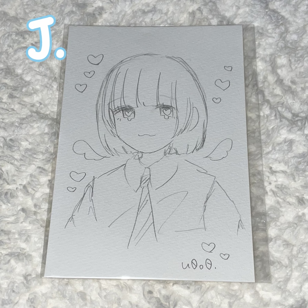 ドローイング(原画イラスト) 全11種類¥100~¥500