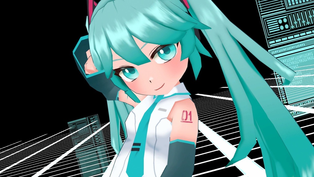 [無料/Free] Daily式初音ミク [VRM / VRCHAT]