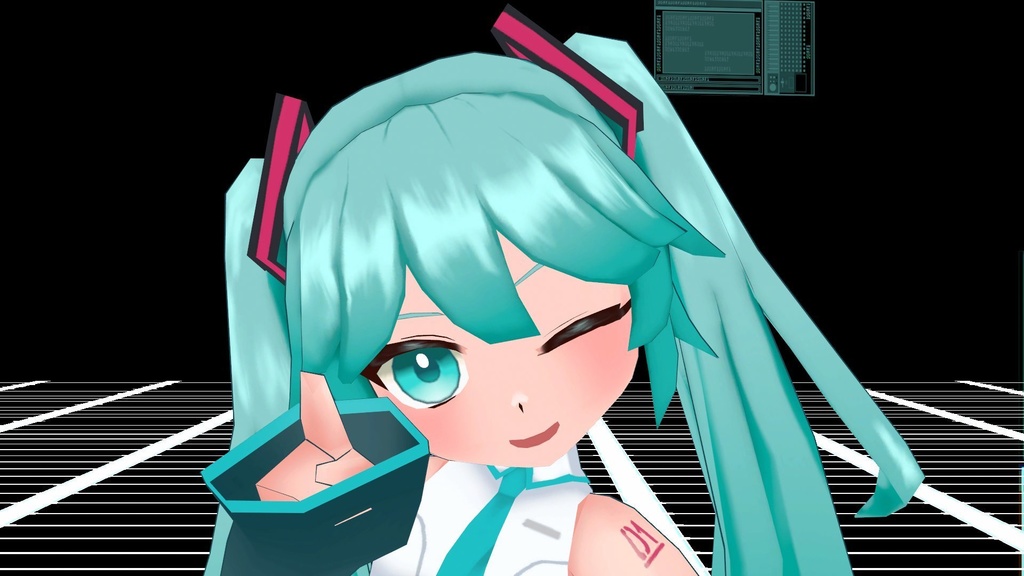 [無料/Free] Daily式初音ミク [VRM / VRCHAT] - Daily - 2/6