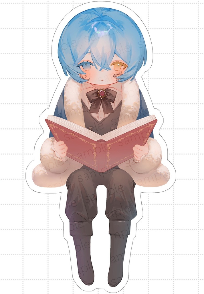 おすわりアクスタ