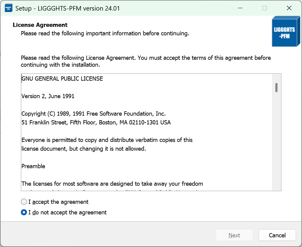 LIGGGHTS-PMF (Windows x64)インストーラ【MPI / VTK / Voronoi / JPEG 対応】