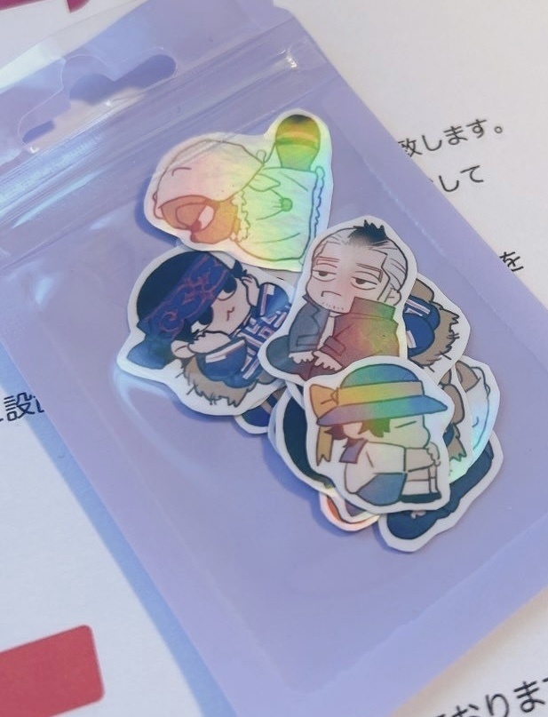 門キラフレークシール