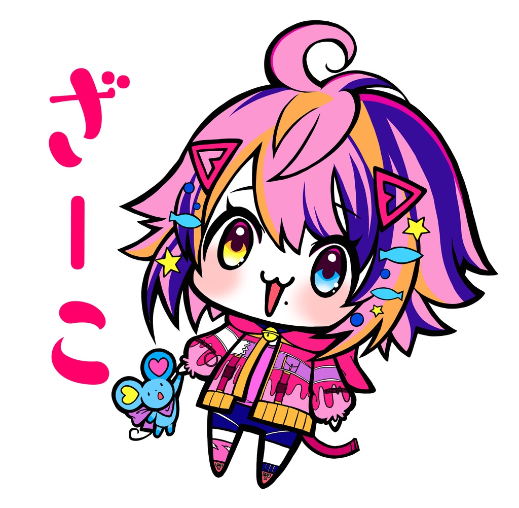 ★受注生産【宇佐美ウサ】 雑魚いTシャツ