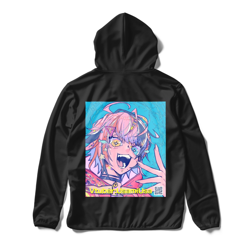 ★受注生産【宇佐美ウサ（illust：世津田スン）】ドライジップパーカー
