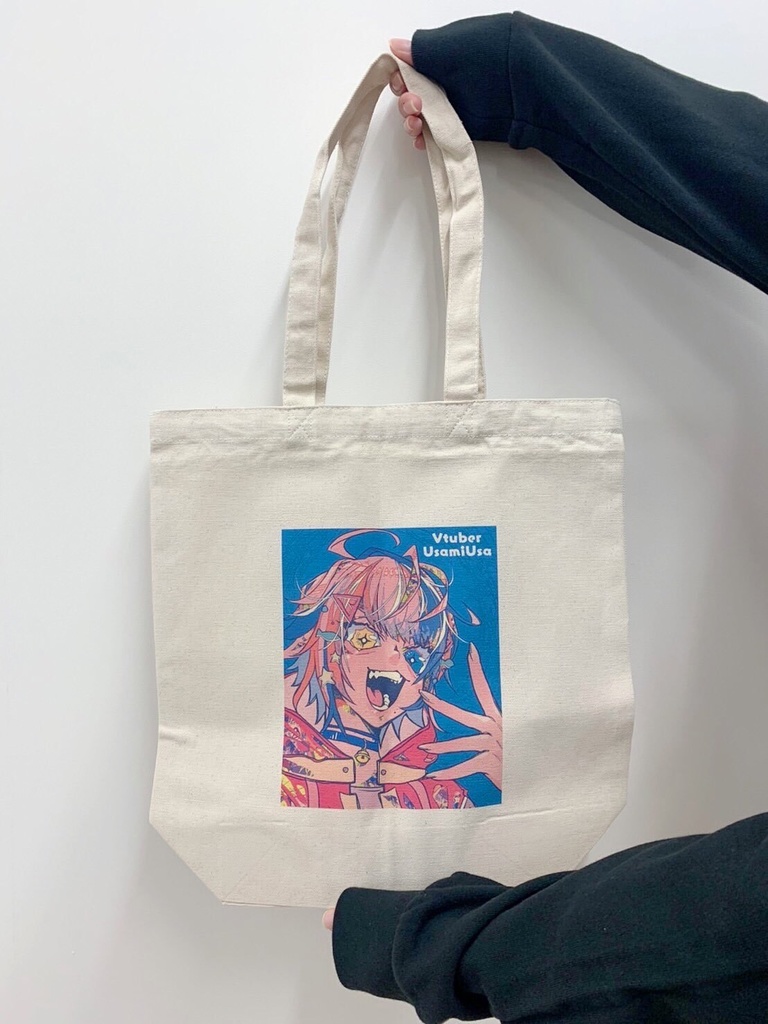 ★受注生産【宇佐美ウサ(illust:世津田スン)】トートバッグ