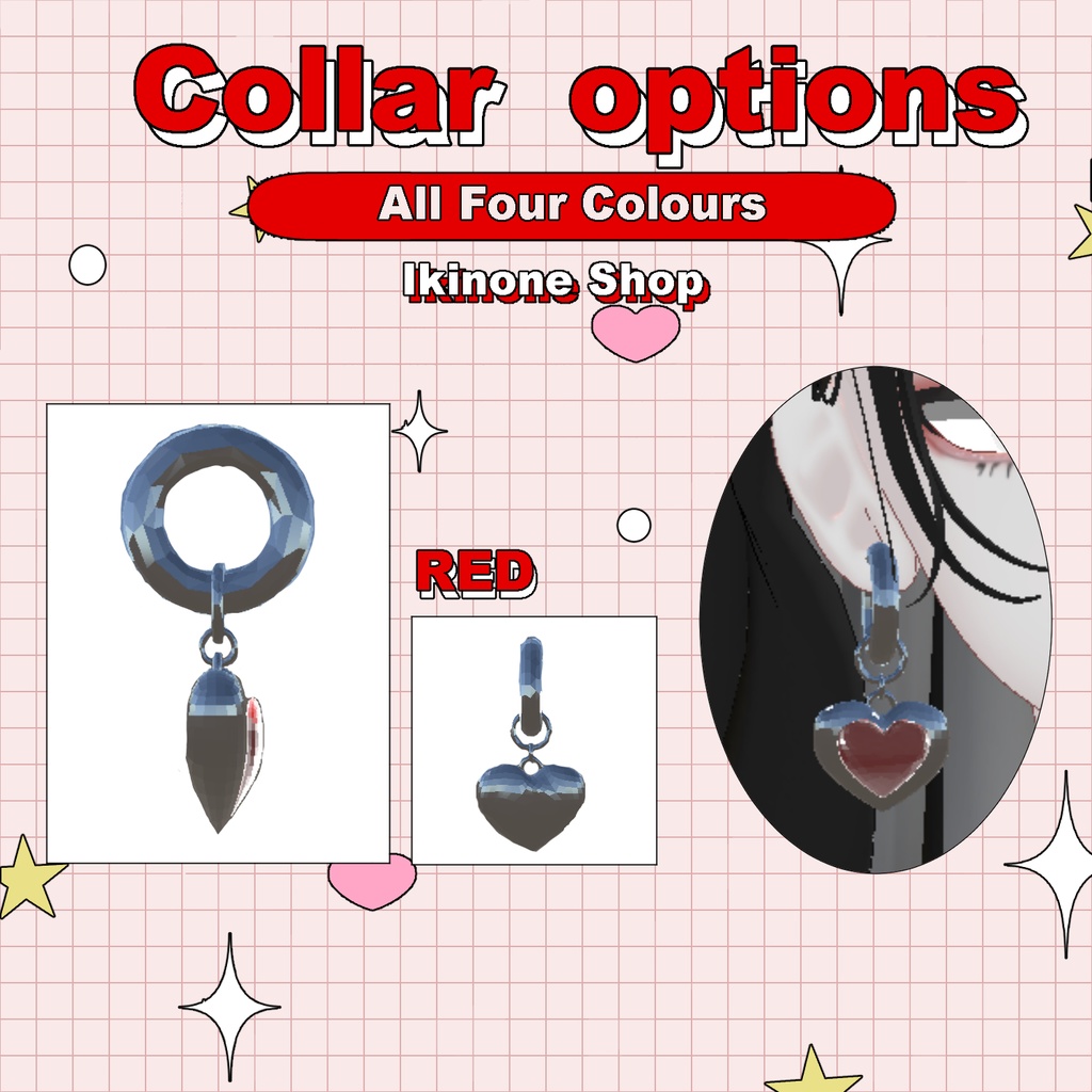 揺れるハートピアス