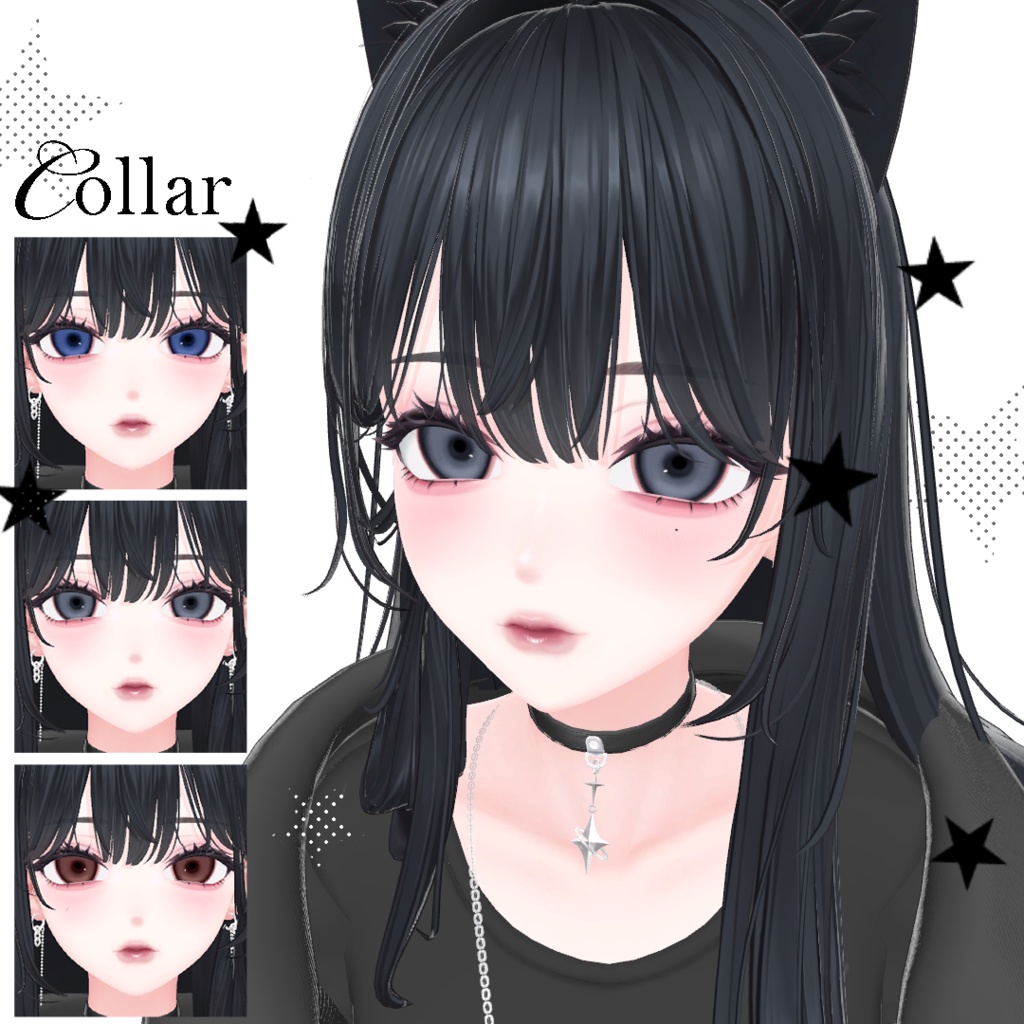 【海咲専用/無料free】Drowsy Doll Makeup&Eyetexture+ホクロ
