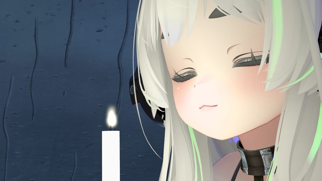 【MA対応】ダブルキャンドル(VRChat向け)