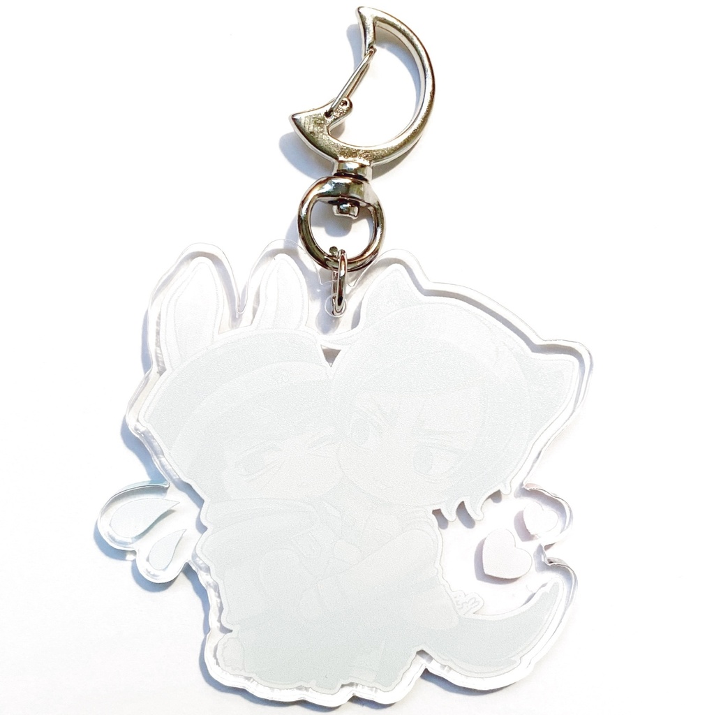 アニマル鯉月アクリルキーホルダー