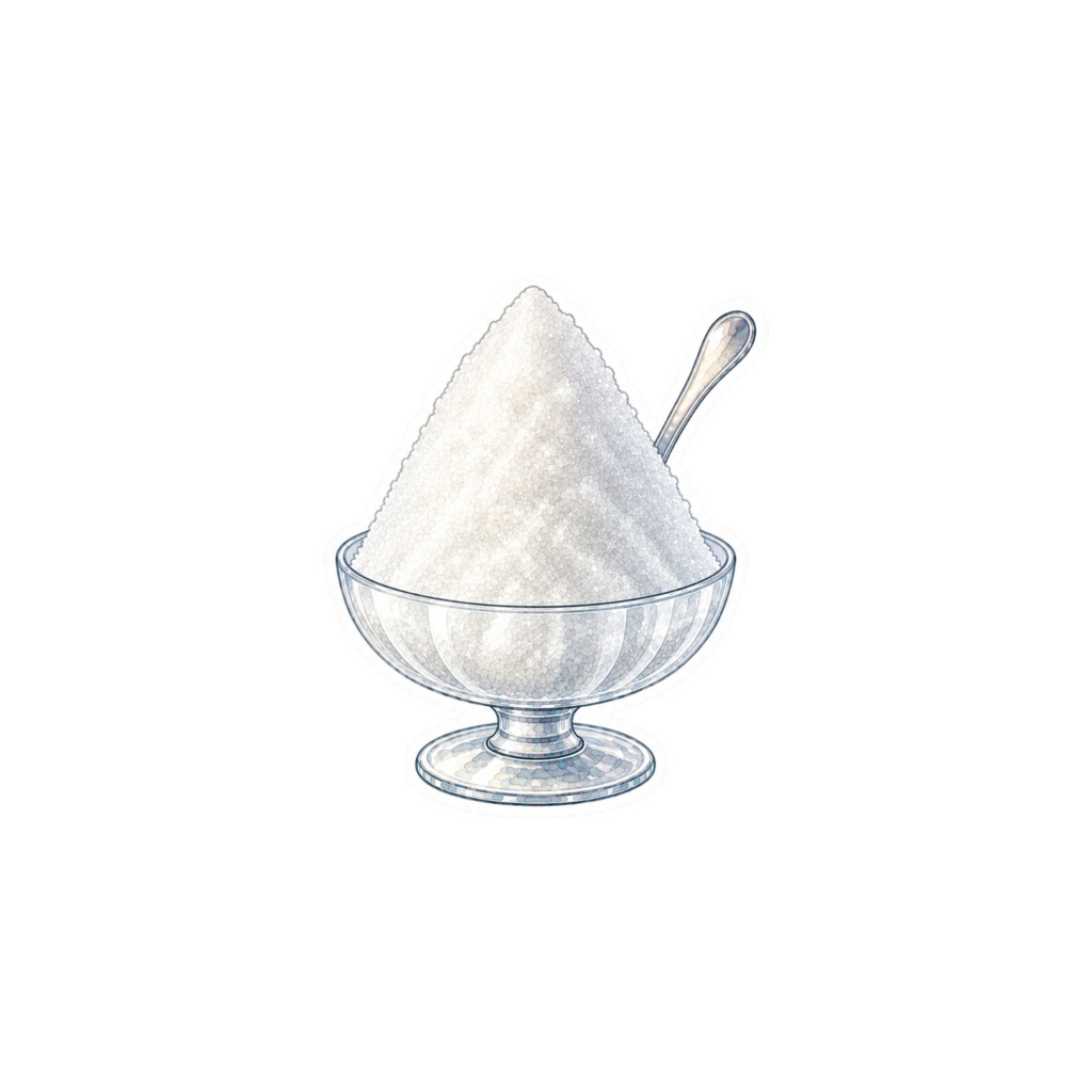 【素材】かき氷 シール(背景透過PNG)|みぞれ