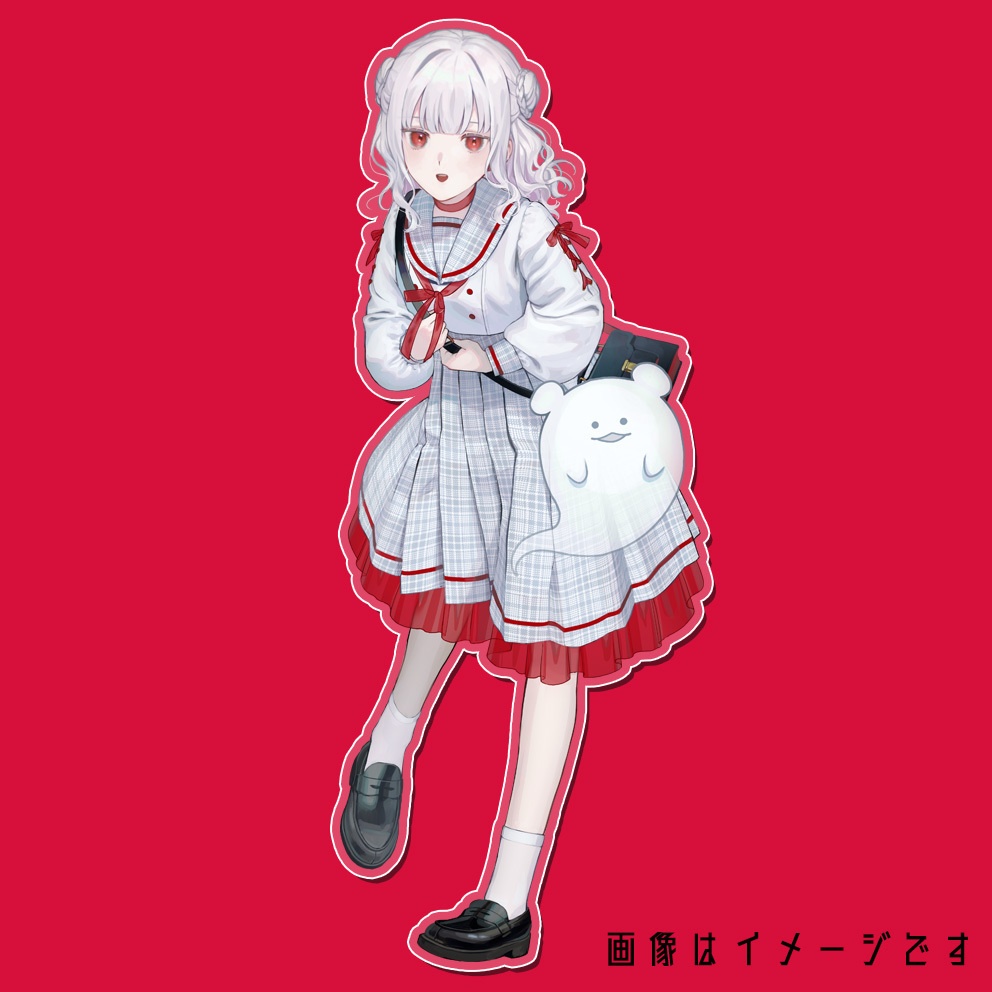 【再販中｜受注生産】1周年記念グッズ🤍キービジュアルアクリルスタンド
