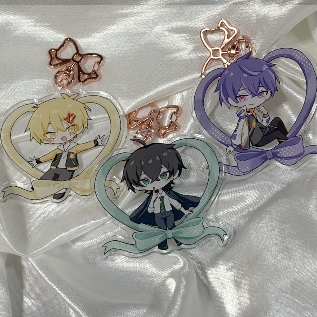 たかなかっぷアクリルキーホルダー