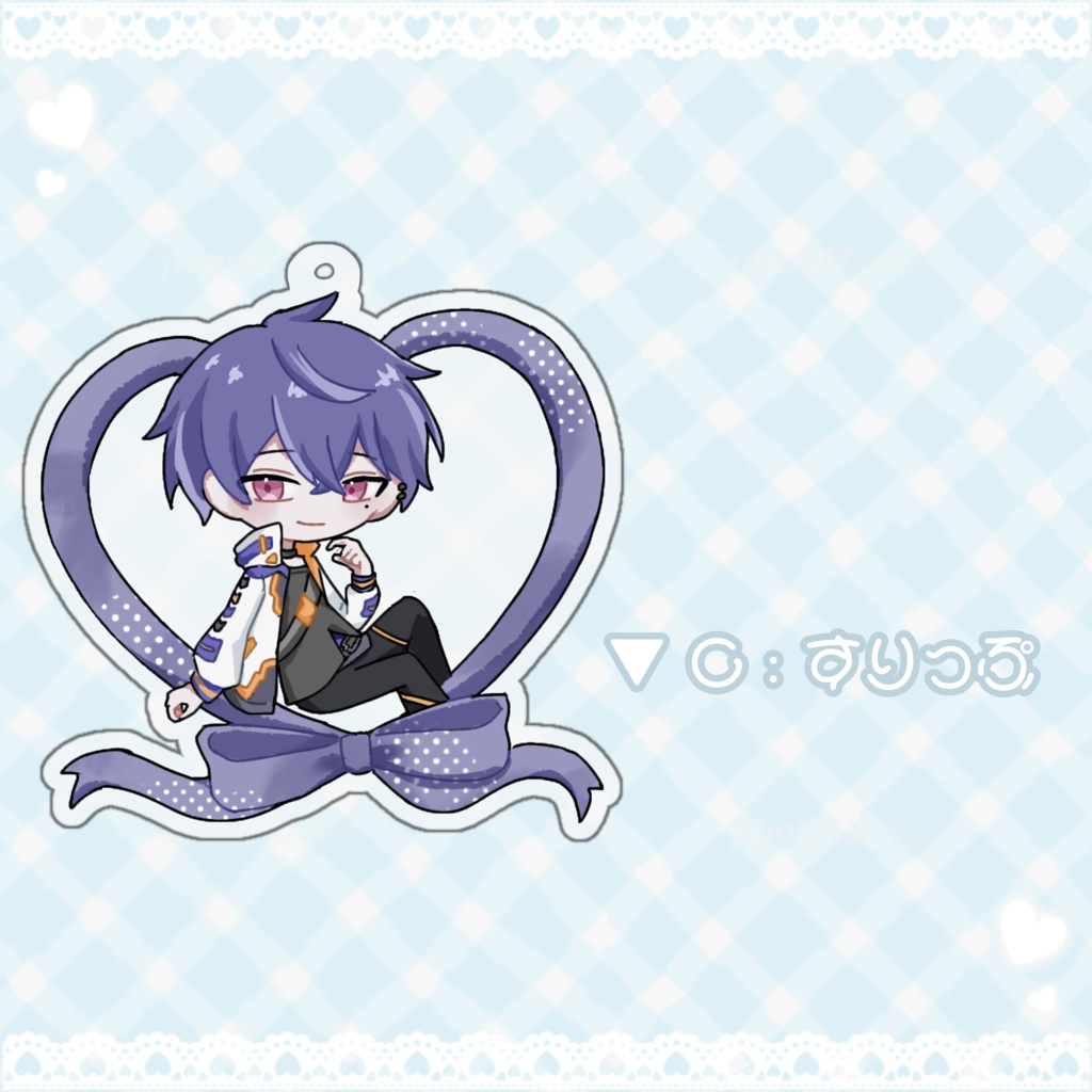 たかなかっぷアクリルキーホルダー