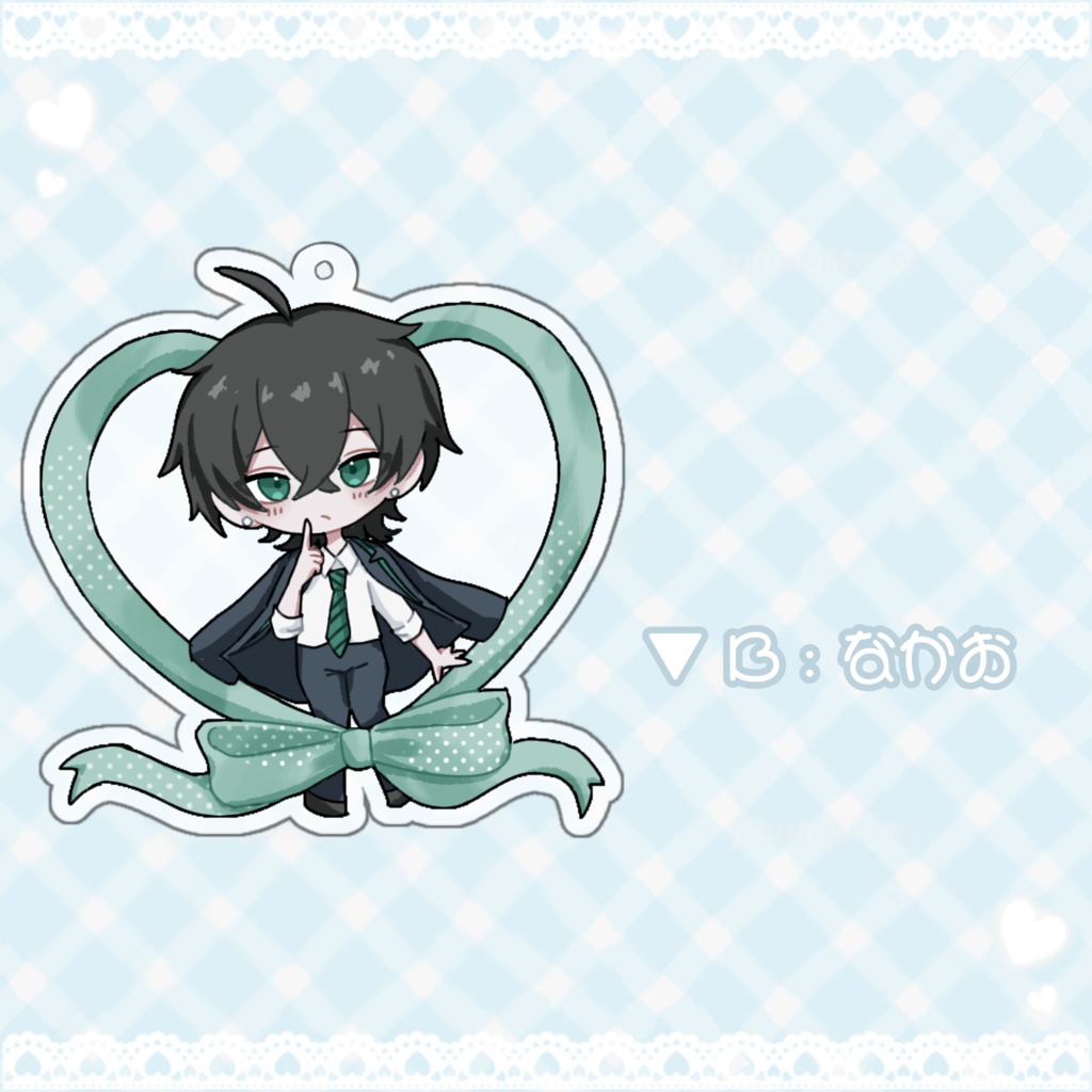 たかなかっぷアクリルキーホルダー