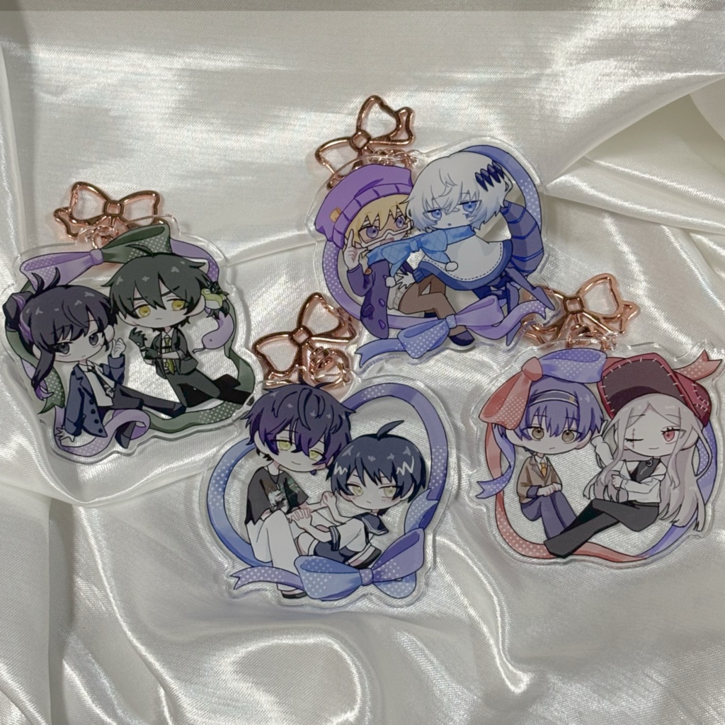 1.探索者ペアアクリルキーホルダー