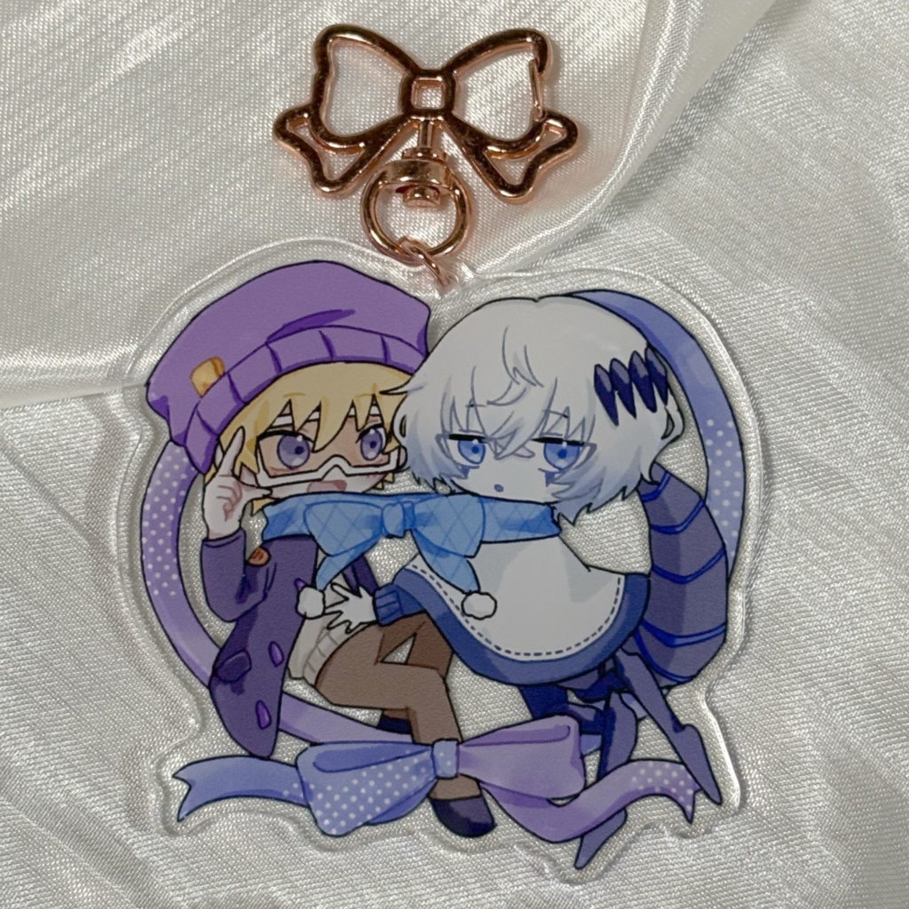 1.探索者ペアアクリルキーホルダー