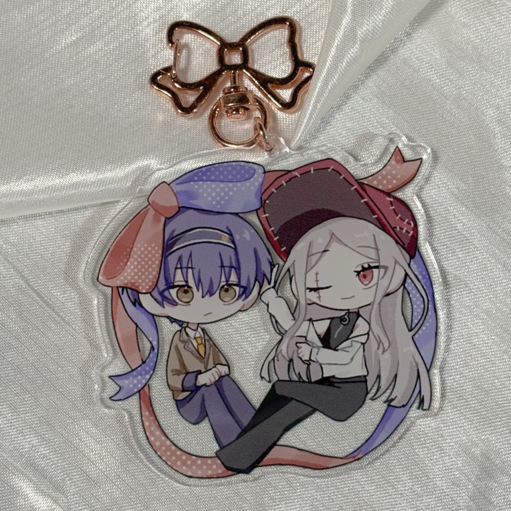 1.探索者ペアアクリルキーホルダー