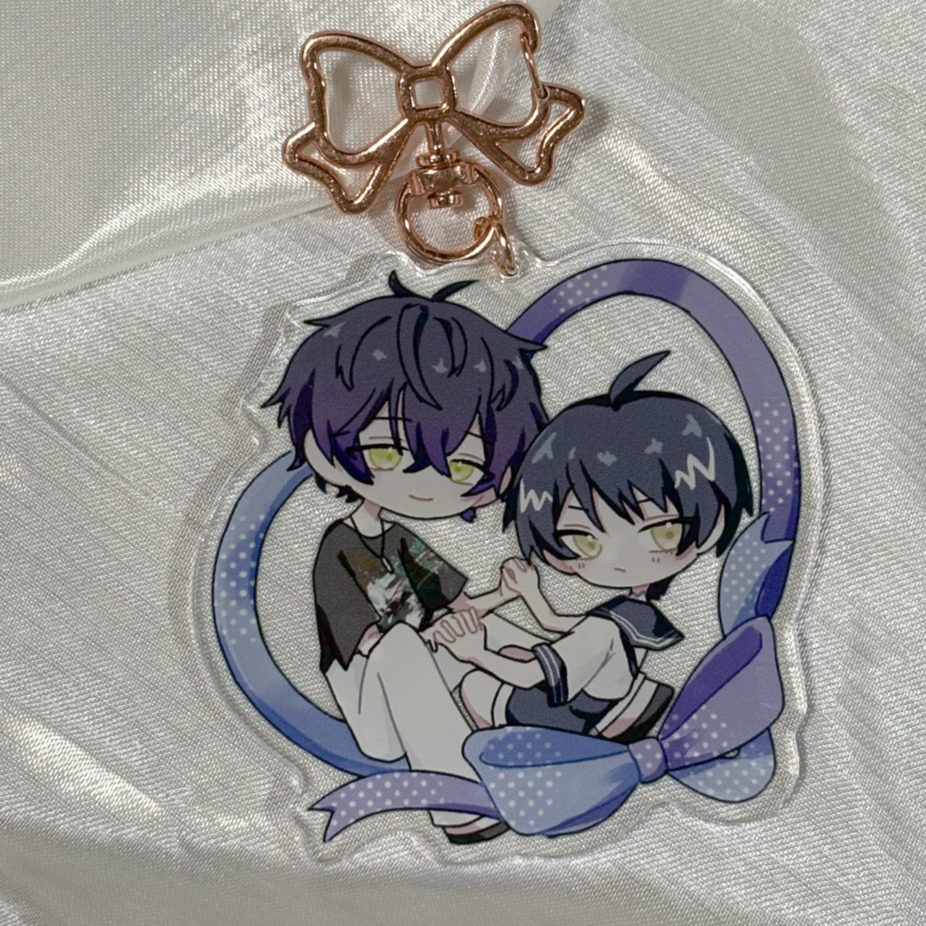 1.探索者ペアアクリルキーホルダー