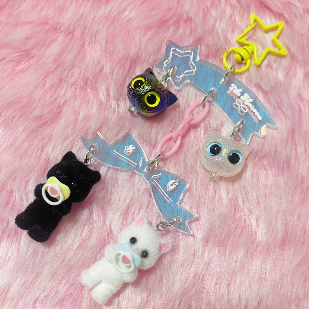 🎀 𝔹𝕒𝕓𝕪 𝔾𝔼𝔾𝕆 𝕞𝕠𝕓𝕚𝕝𝕖 キーホルダー🍼星🌟