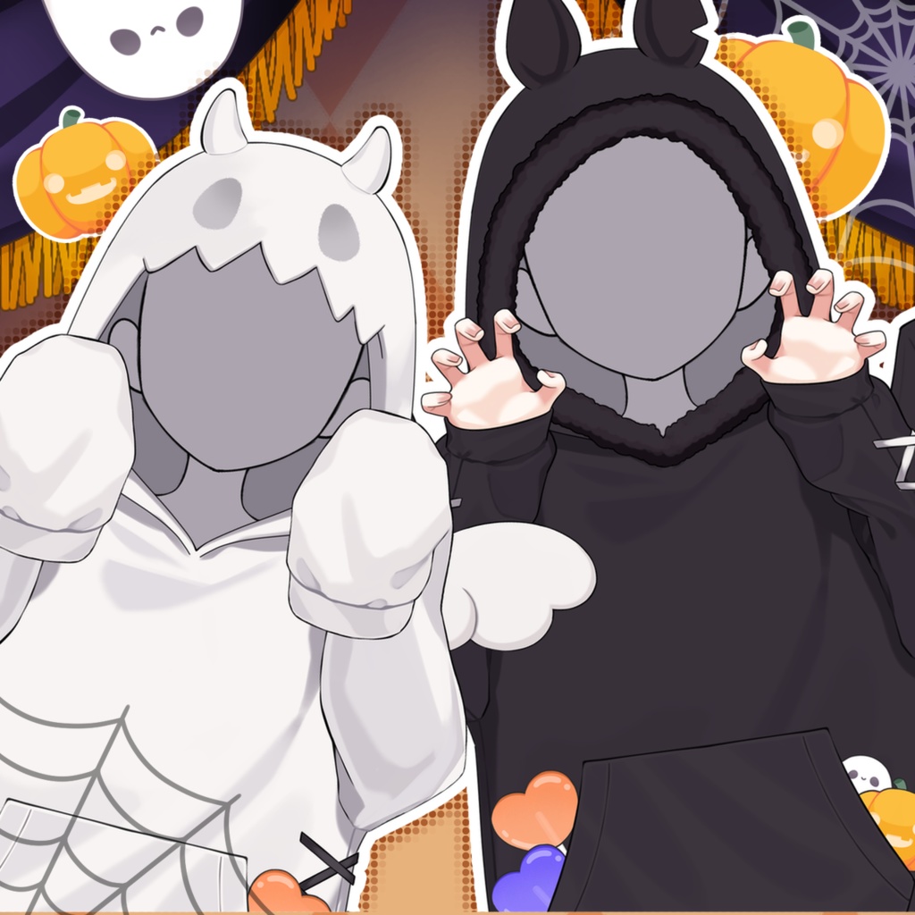 ハロウィンパーカー衣装🎃
