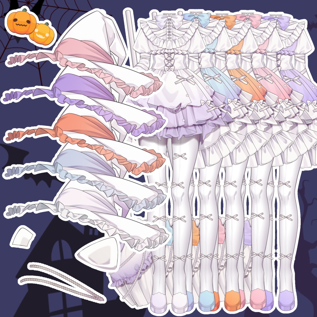 ハロウィン魔女っ子衣装🧹