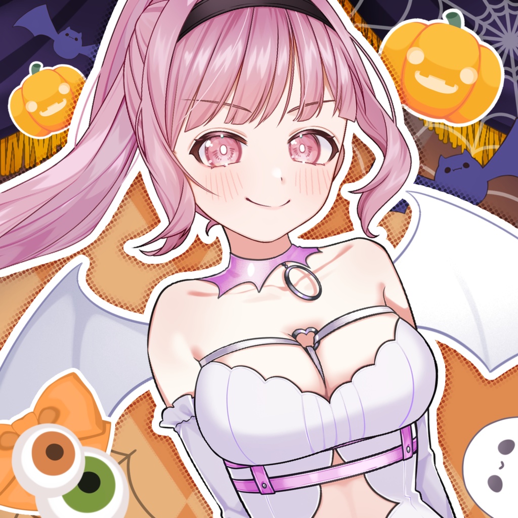 ハロウィン悪魔衣装~(⃔ •ω• )⃕↝