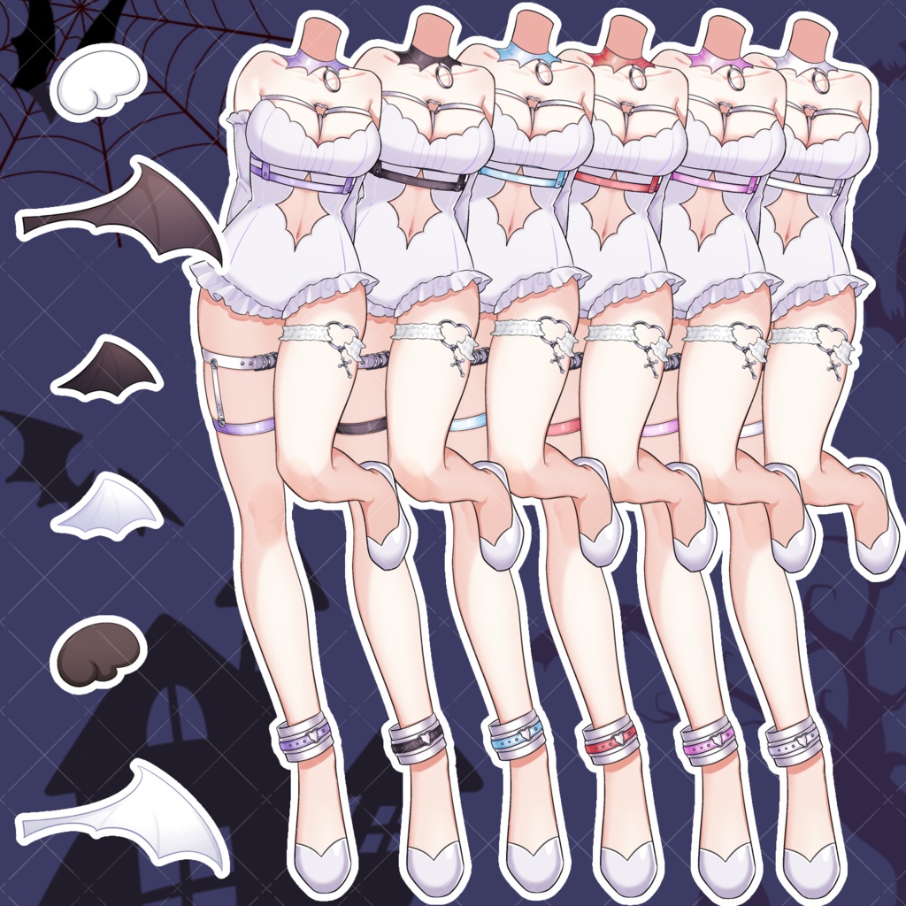 ハロウィン悪魔衣装~(⃔ •ω• )⃕↝