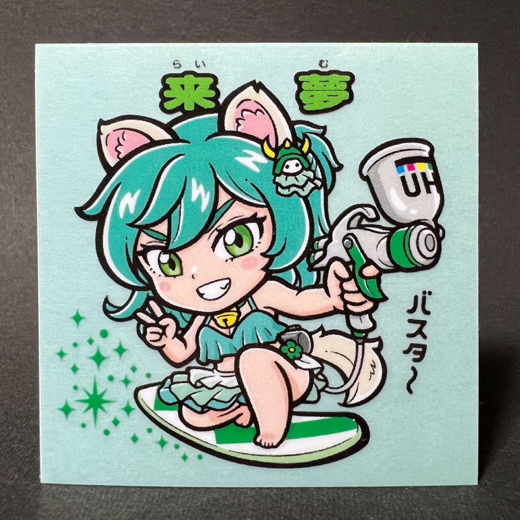 江ノ島コラボ 透明ステッカー 5枚組