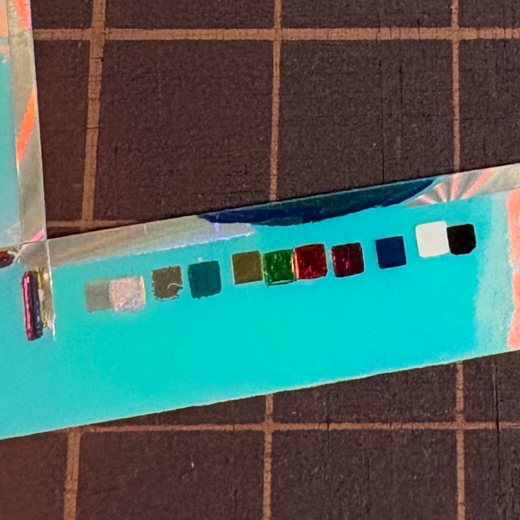 匠貝堂コラボシール 全面11多重箔押し【江ノ島さんぽちゃん】