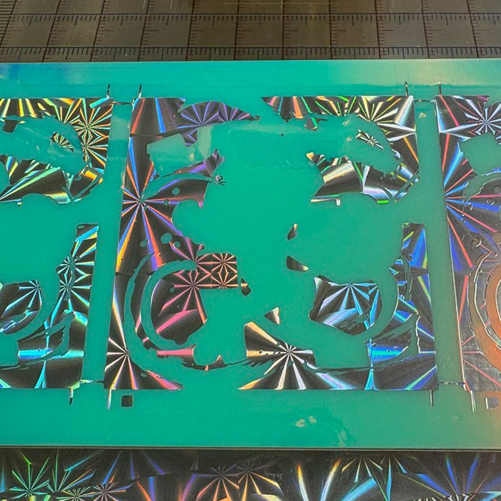 匠貝堂コラボシール 全面11多重箔押し【江ノ島さんぽちゃん】