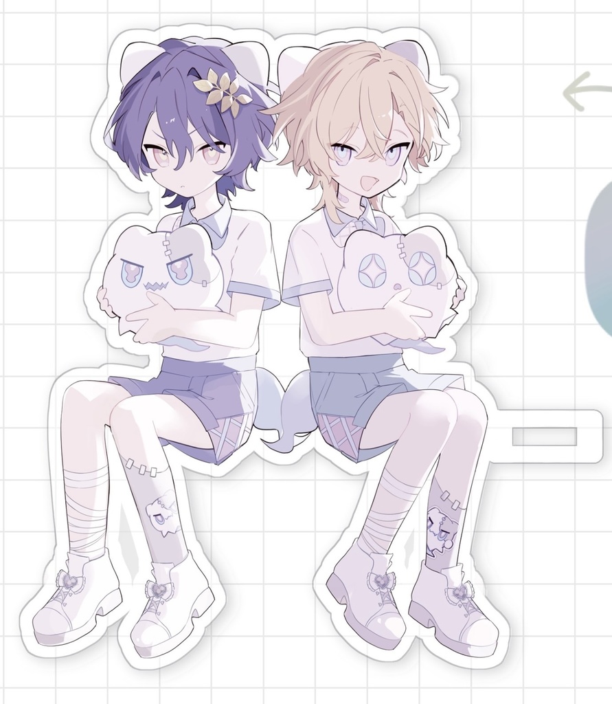 レイチュリお座りアクスタ