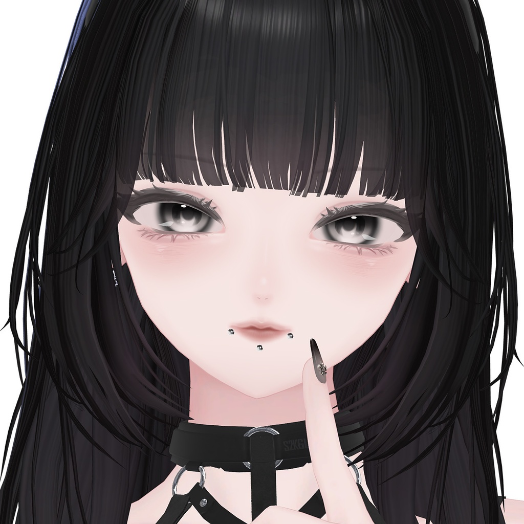 【しゅあん専用】Lip Piercing Ball / 口ピアス ラブレット【リップシンク・MA対応】