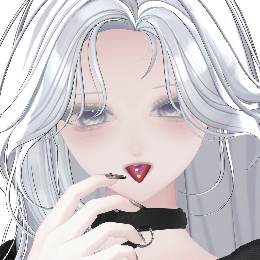 48h限定SALE⭐【しゅあん専用】お薬舌ピアス / Tongue Piercing Drug【リップシンク・MA対応】