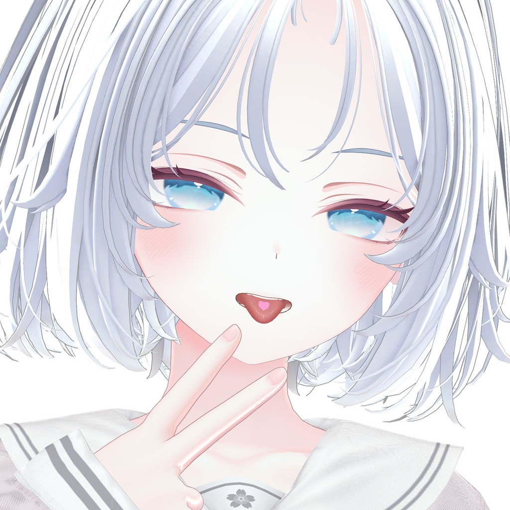 【ラムネ専用】ラムネと金平糖の舌ピアス / Tongue Piercing Candy【リップシンク・MA対応】