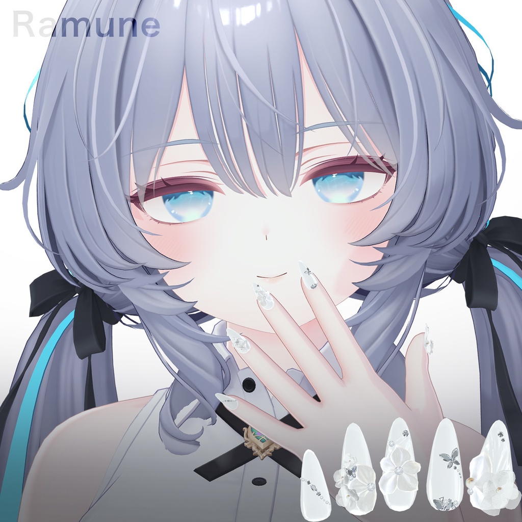 48H限定⭐発売記念セール【しゅあん・ラムネ専用】Nail / Veiled Bloom -ウスギヌノハナ- 【MA対応】