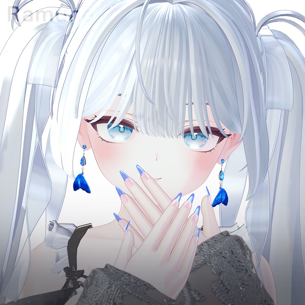 SALE✨13set Earring & 3set Nail|Abyssal -深海の宝石-【MA対応】