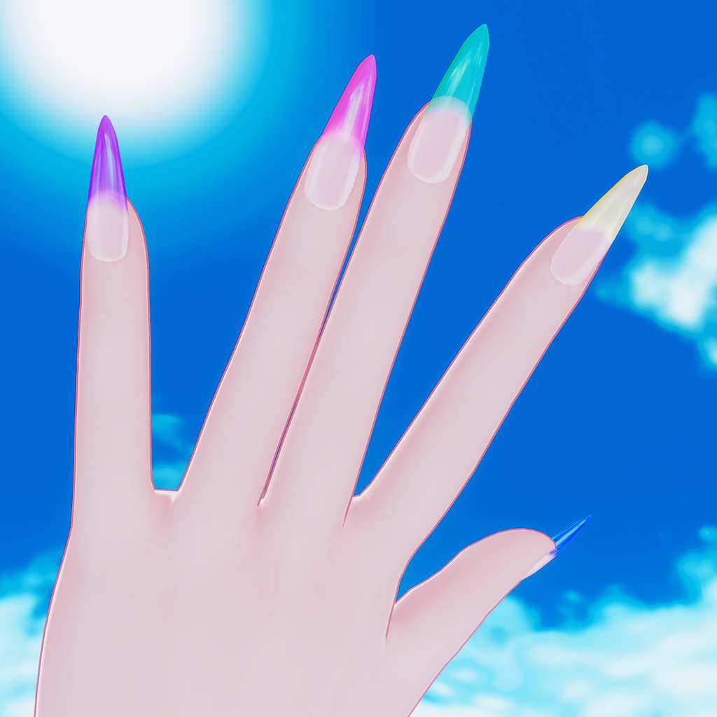 SALE✨13set Earring & 3set Nail|Abyssal -深海の宝石-【MA対応】